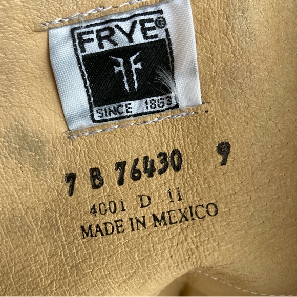 Frye Black Size 7 Melissa Back Zipper Boots - Picture 16 of 16